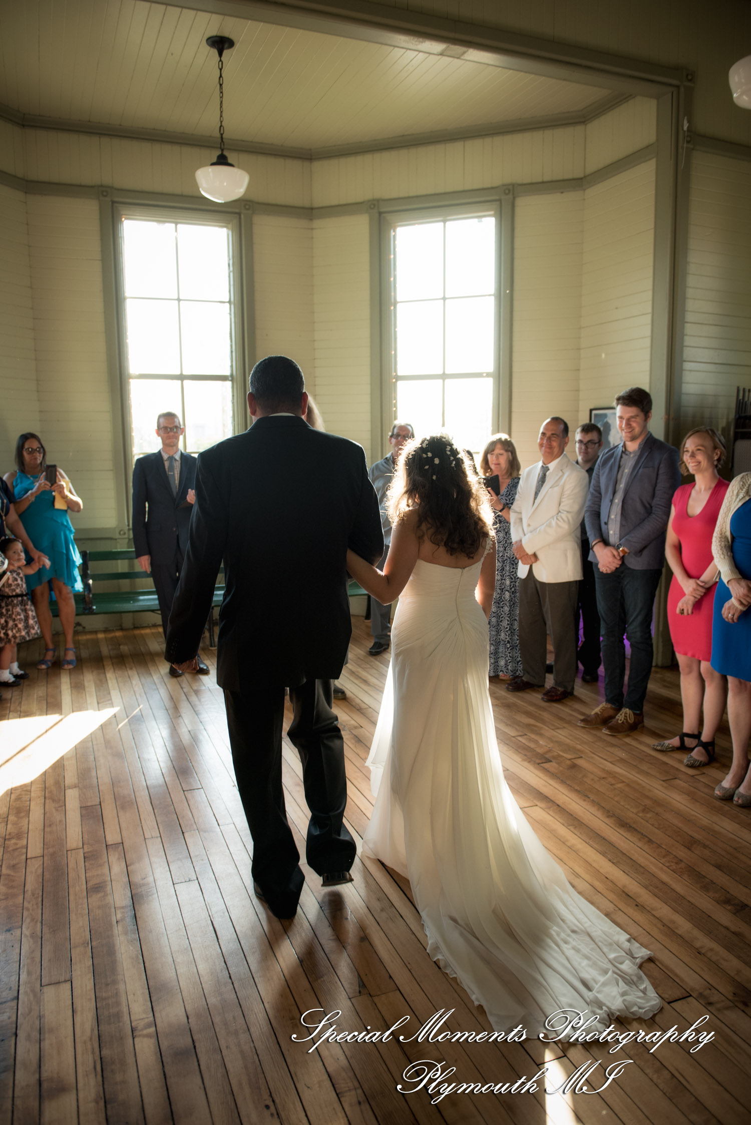 Lissy & Stephen at Chelsea Depot Train Station Chelsea MI wedding photography