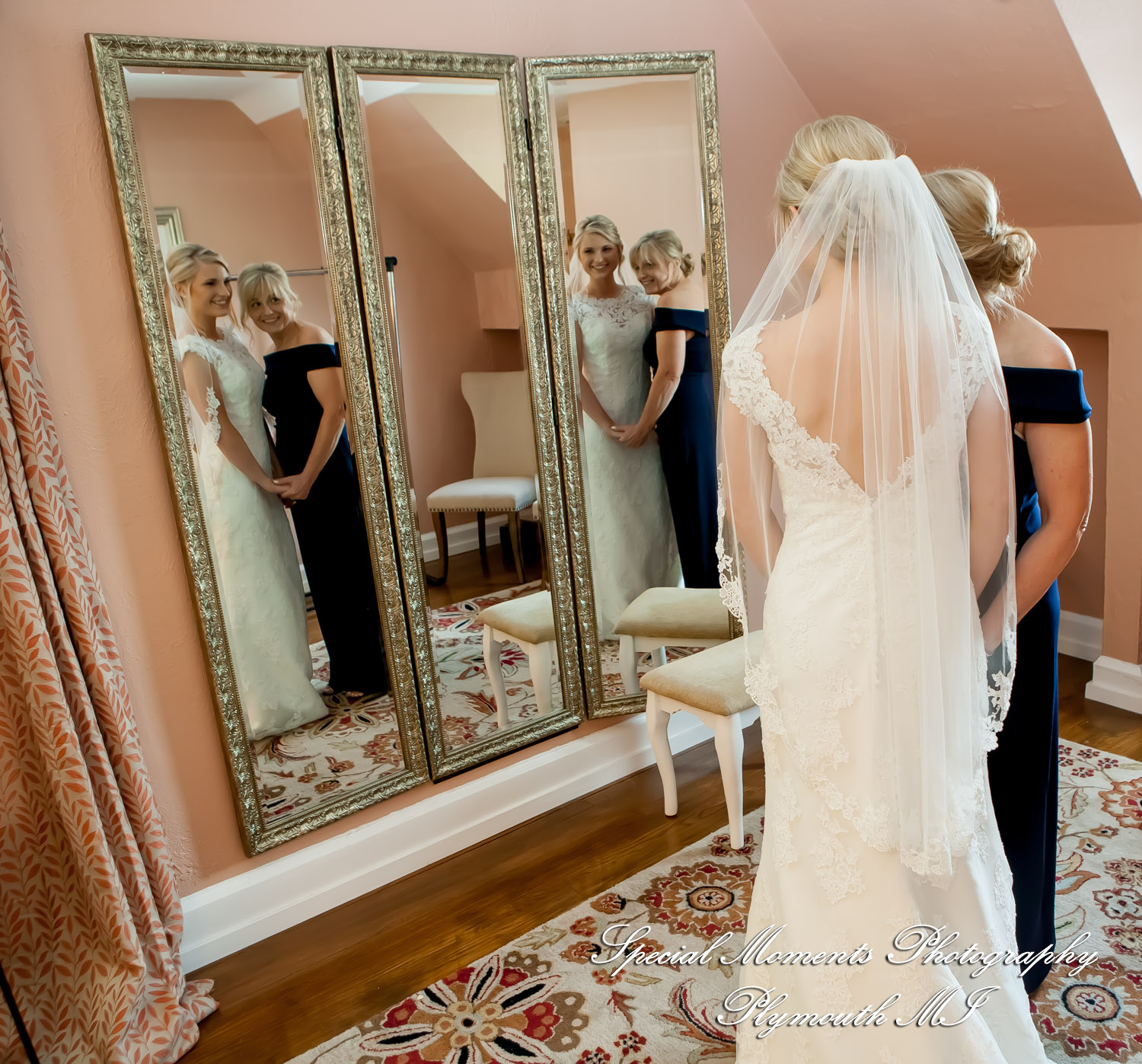 Meghan & Andrew at Glen Oaks Event Center Farmington Hills MI wedding photography