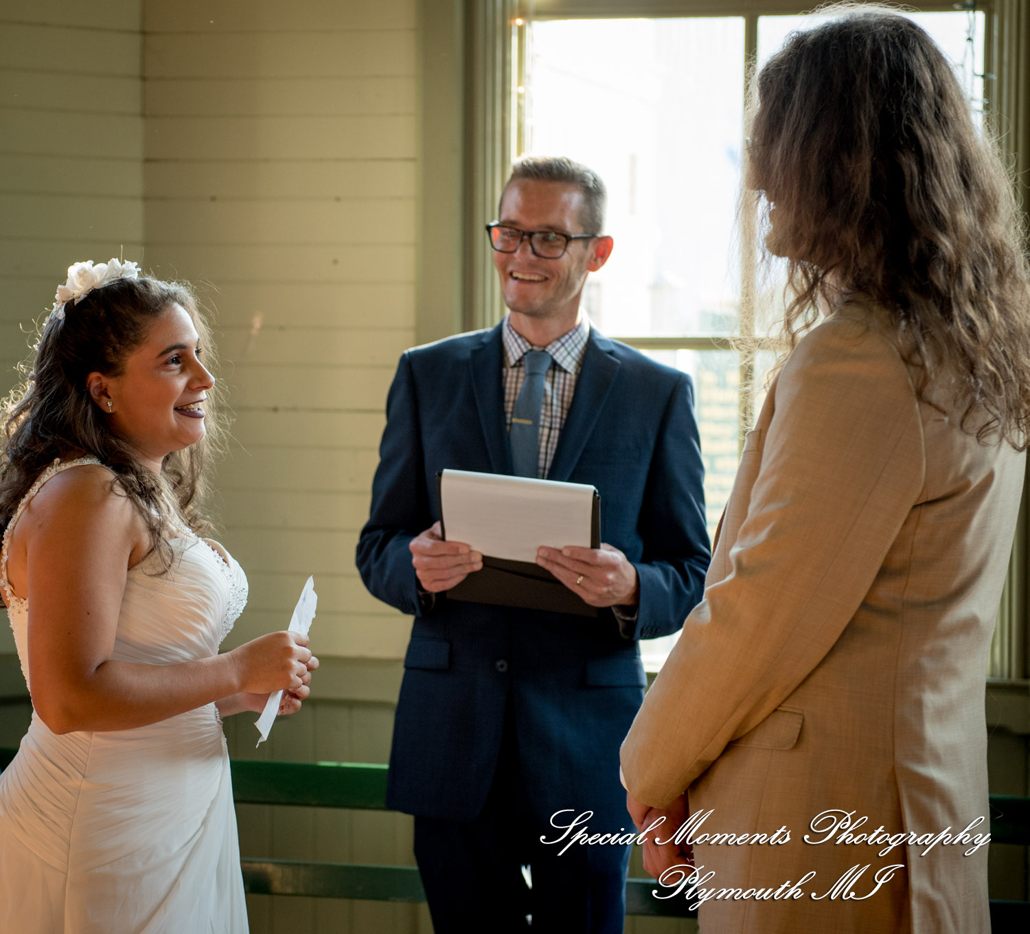 Lissy & Stephen at Chelsea Depot Train Station Chelsea MI wedding photography