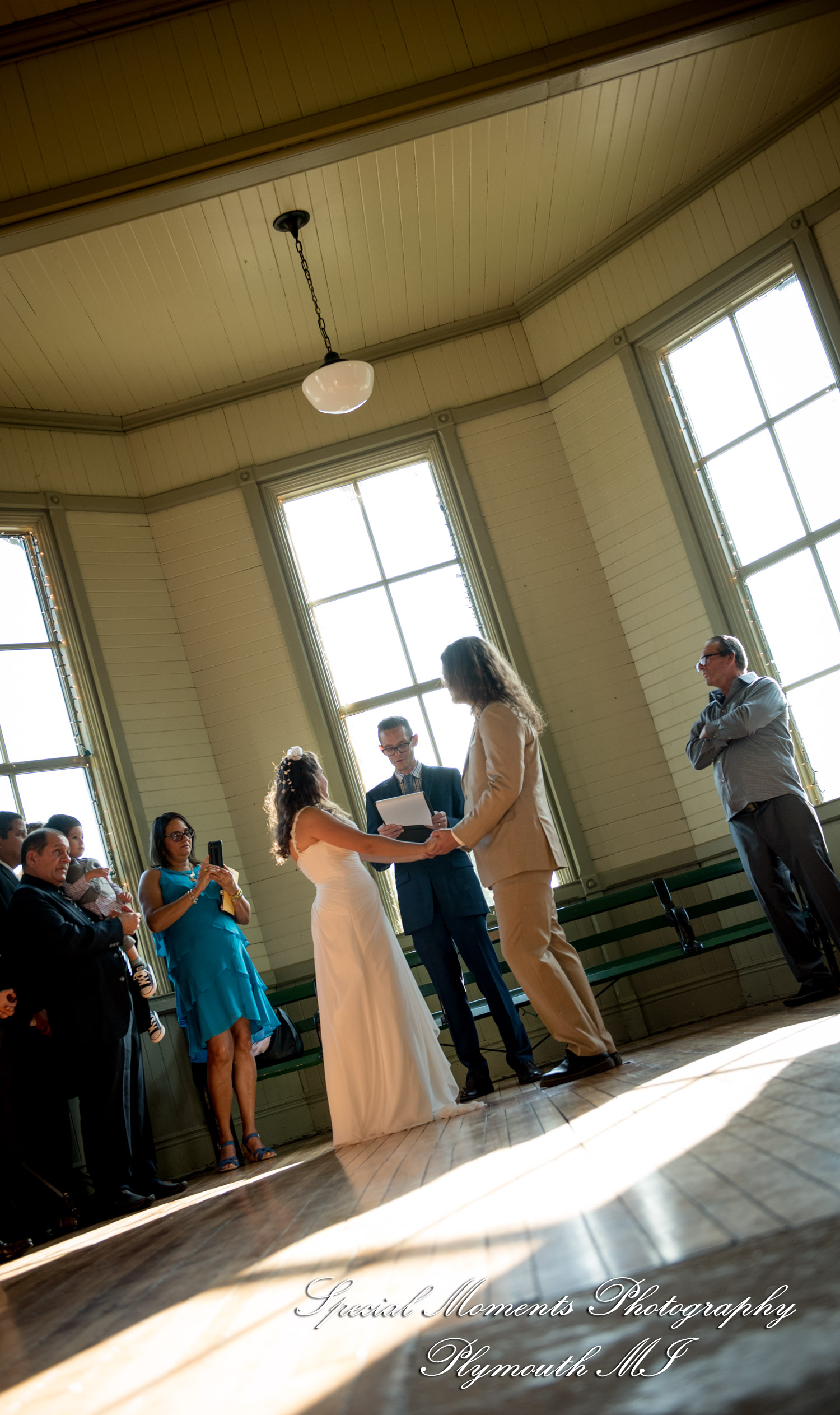Lissy & Stephen at Chelsea Depot Train Station Chelsea MI wedding photography