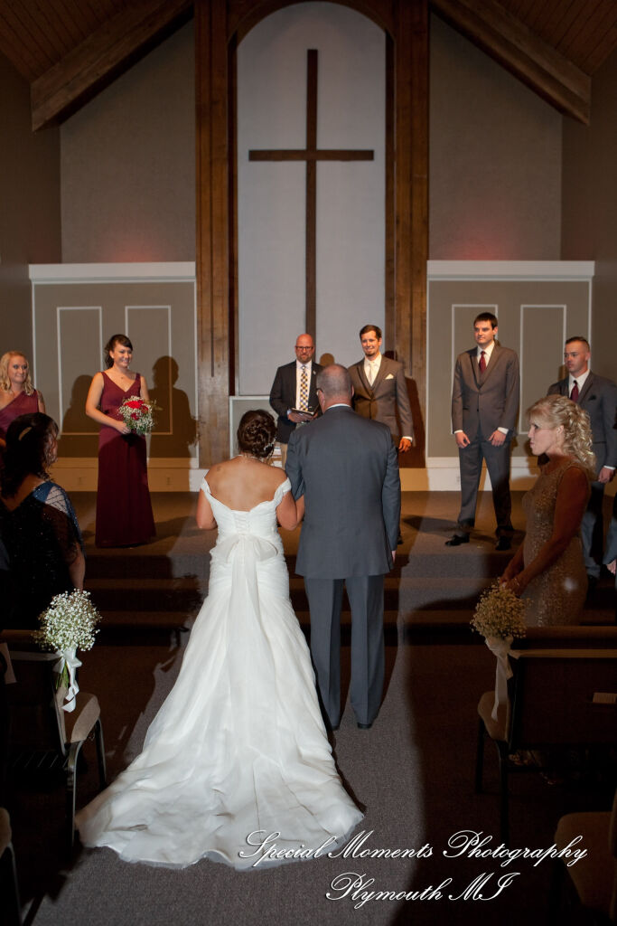 Jenna & Alex at Woodside Bible Church Plymouth MI wedding photography