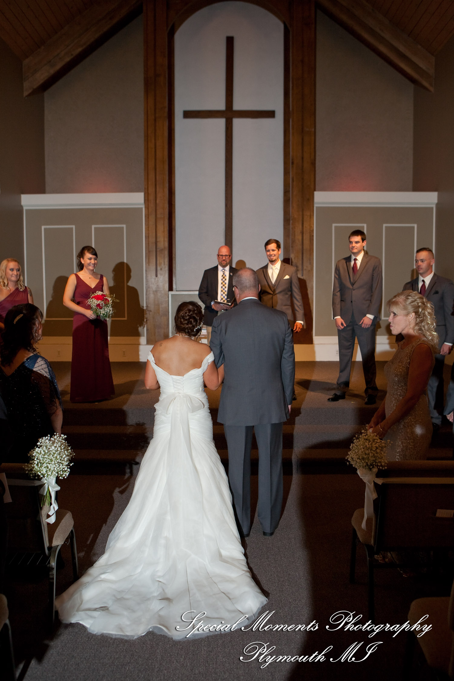 Jenna & Alex at Woodside Bible Church Plymouth MI wedding photography