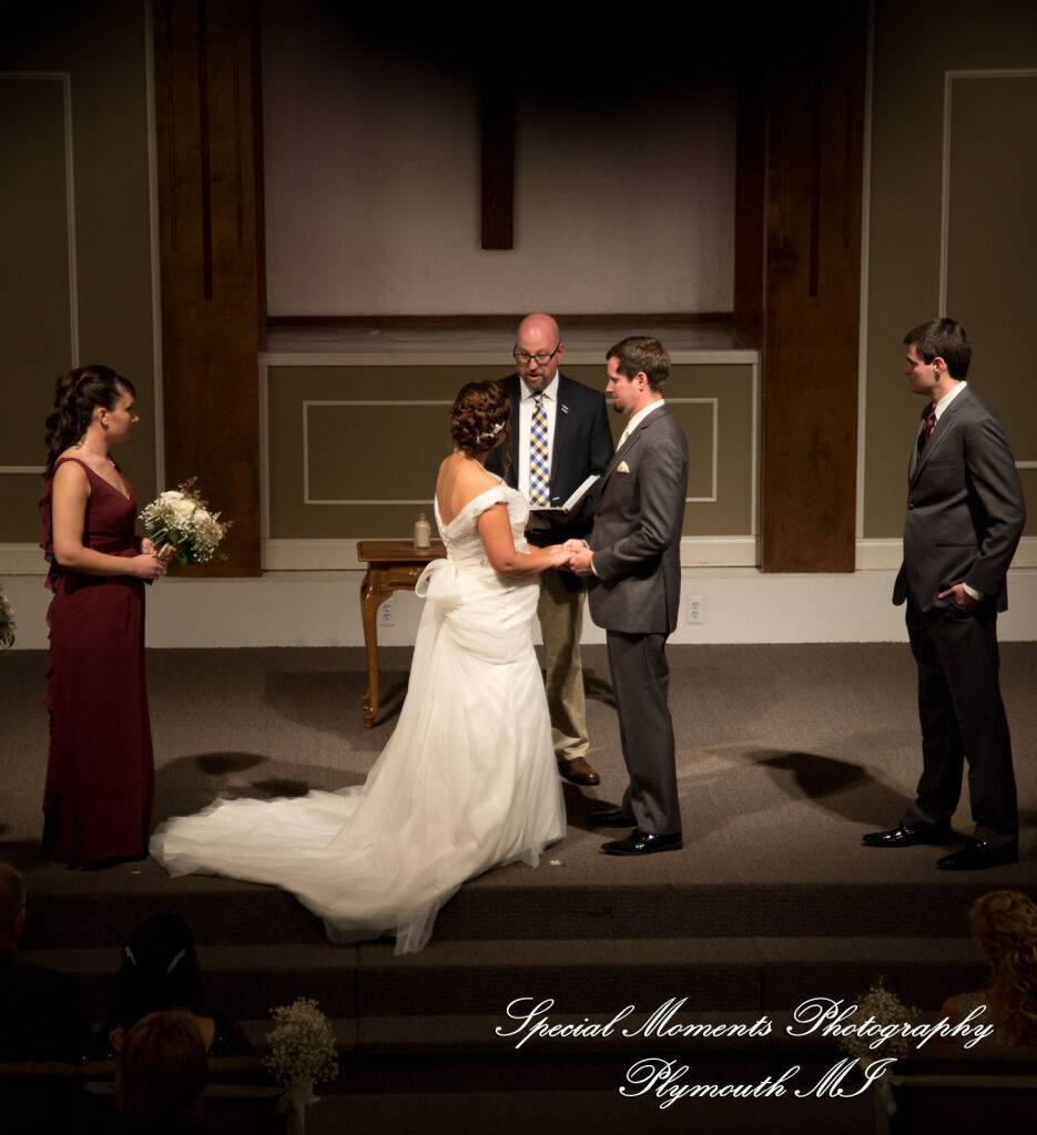 Jenna & Alex at Woodside Bible Church Plymouth MI wedding photography