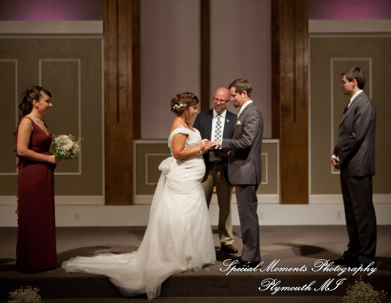 Jenna & Alex at Woodside Bible Church Plymouth MI wedding photography