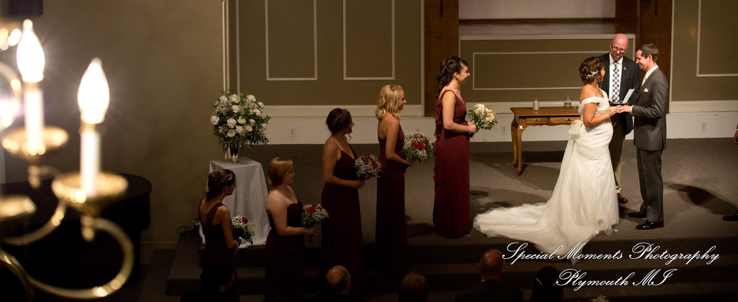 Jenna & Alex at Woodside Bible Church Plymouth MI wedding photography