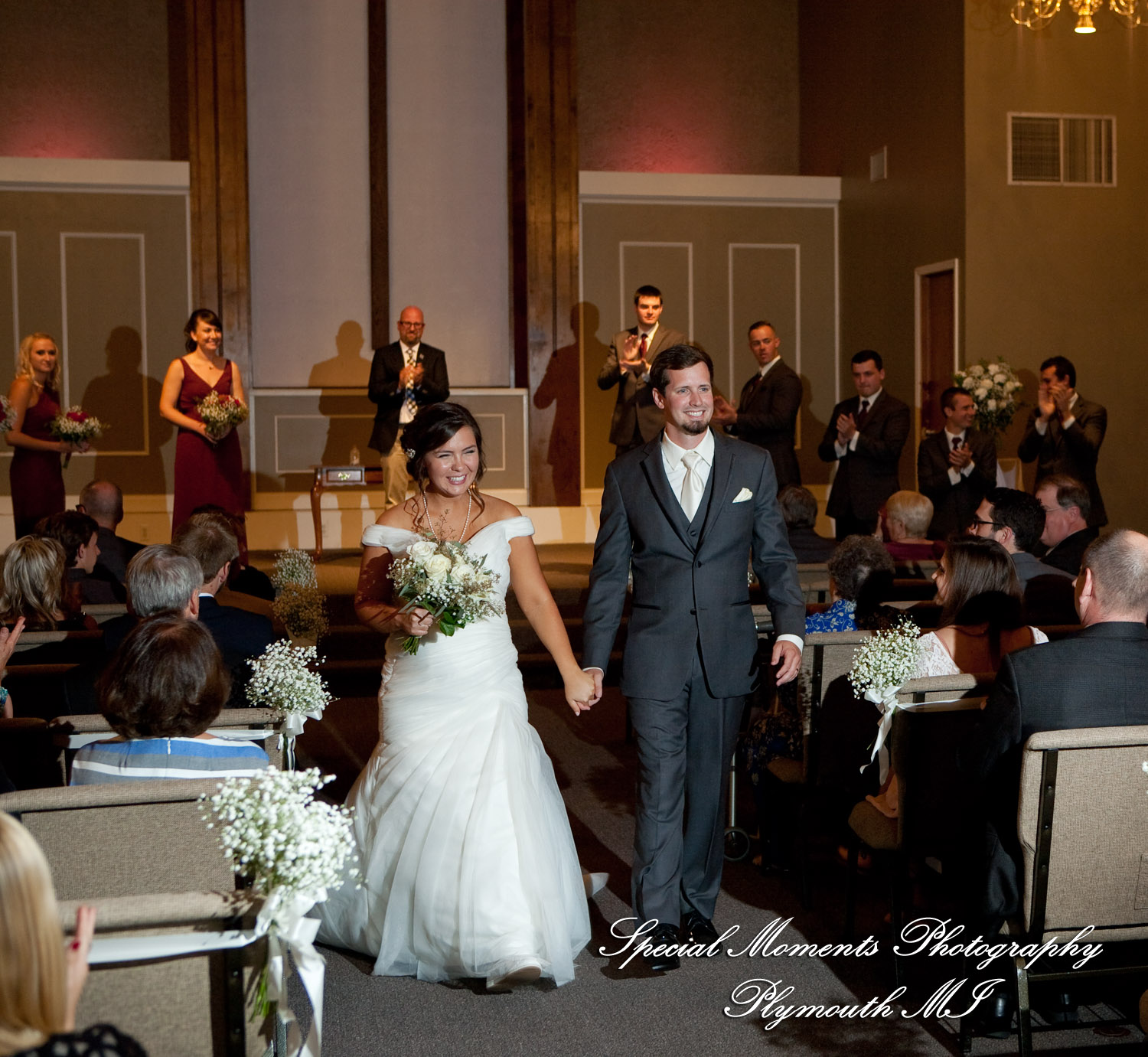 Jenna & Alex at Woodside Bible Church Plymouth MI wedding photography