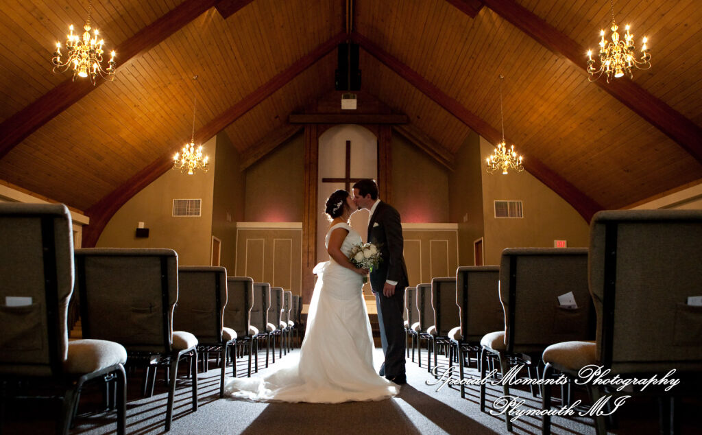 Jenna & Alex at Woodside Bible Church Plymouth MI wedding photography