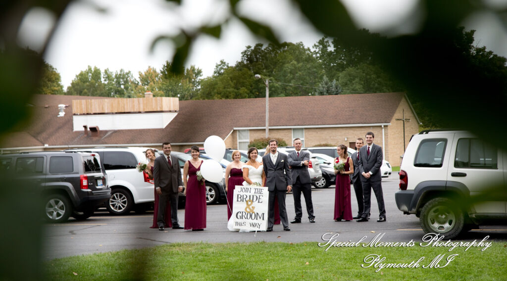 Jenna & Alex at Woodside Bible Church Plymouth MI wedding photography