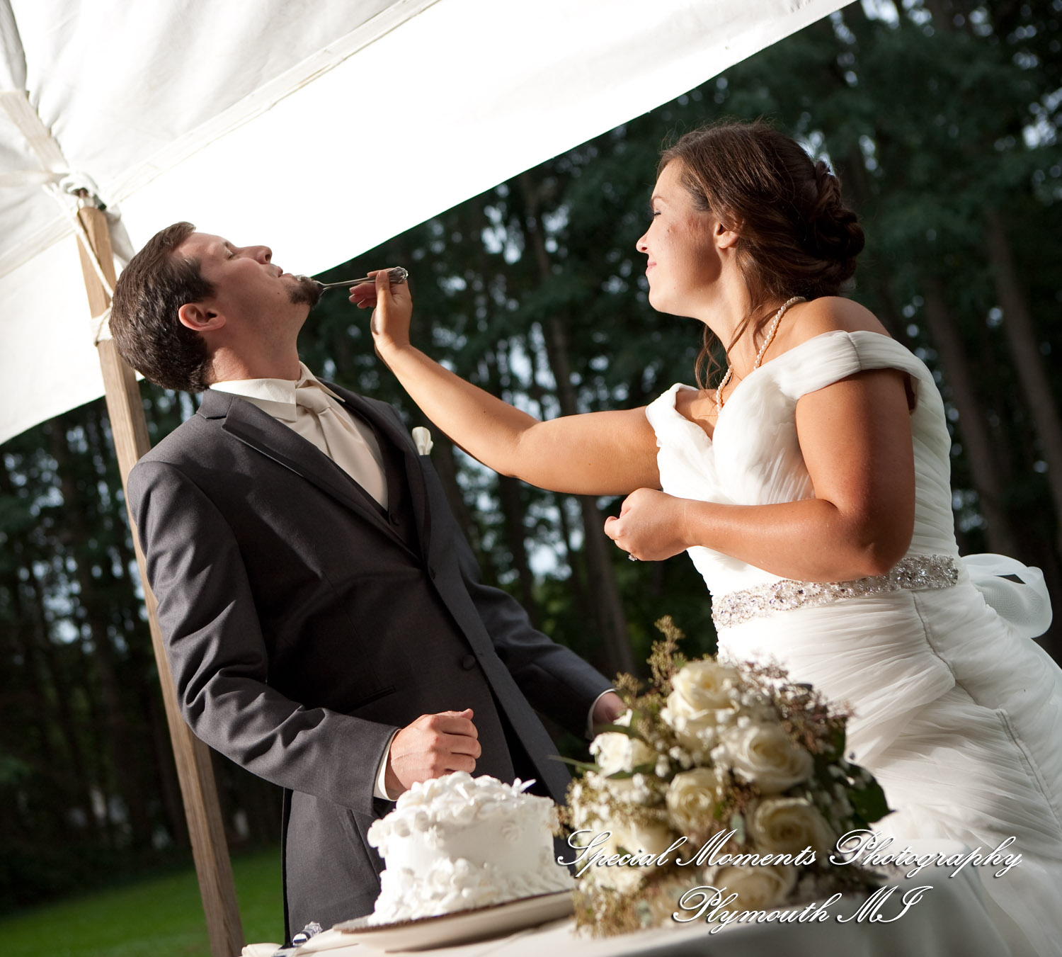 Jenna & Alex at Woodside Bible Church Plymouth MI wedding photography