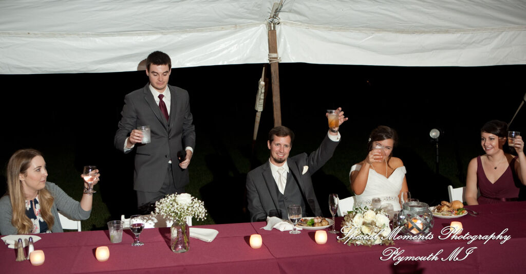 Jenna & Alex at Woodside Bible Church Plymouth MI wedding photography