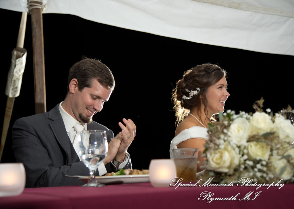 Jenna & Alex at Woodside Bible Church Plymouth MI wedding photography