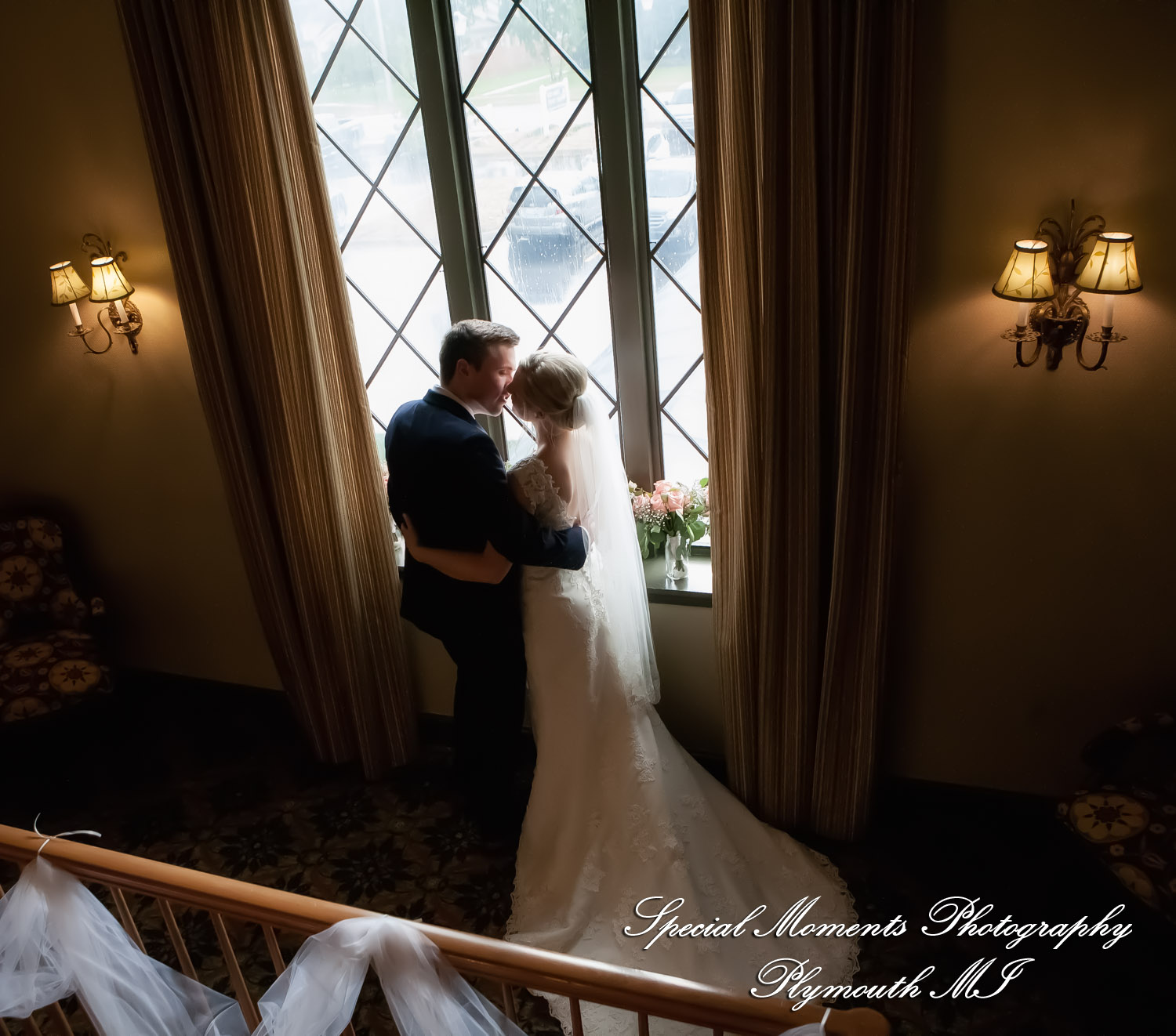 Meghan & Andrew at Glen Oaks Event Center Farmington Hills MI wedding photography