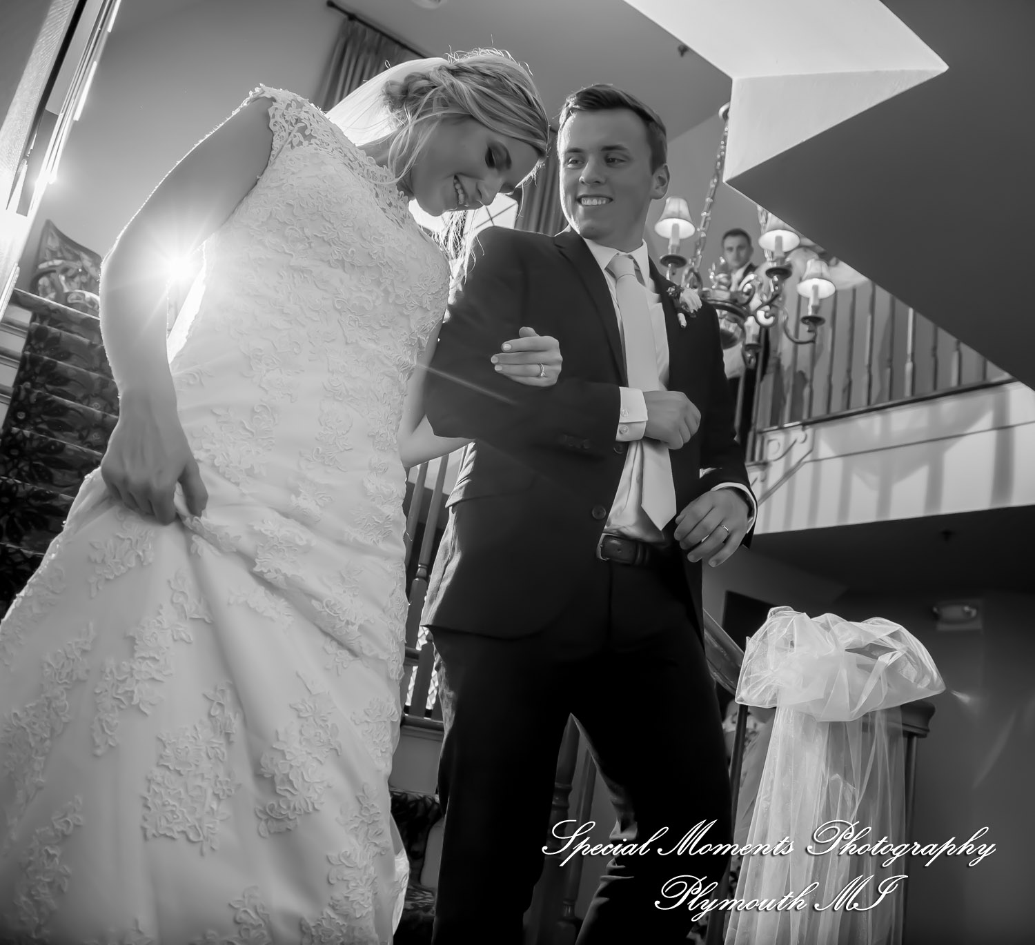 Meghan & Andrew at Glen Oaks Event Center Farmington Hills MI wedding photography