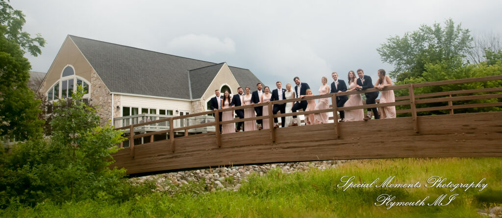 Meghan & Andrew at Glen Oaks Event Center Farmington Hills MI wedding photography