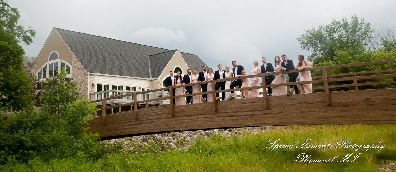 Meghan & Andrew at Glen Oaks Event Center Farmington Hills MI wedding photography