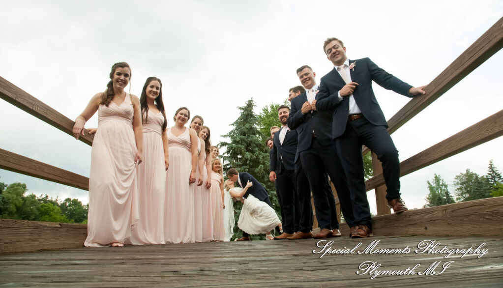 Meghan & Andrew at Glen Oaks Event Center Farmington Hills MI wedding photography