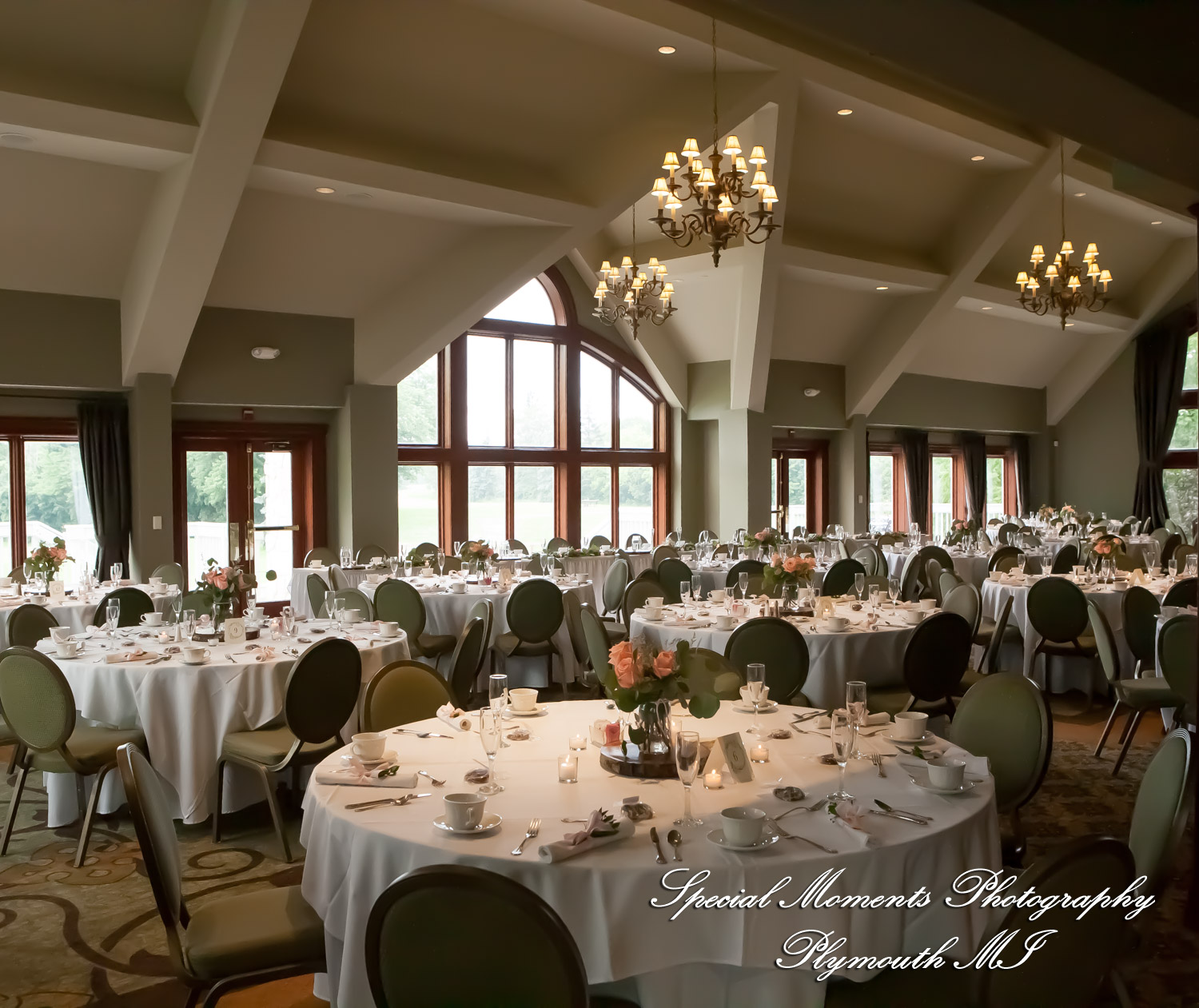 Meghan & Andrew at Glen Oaks Event Center Farmington Hills MI wedding photography