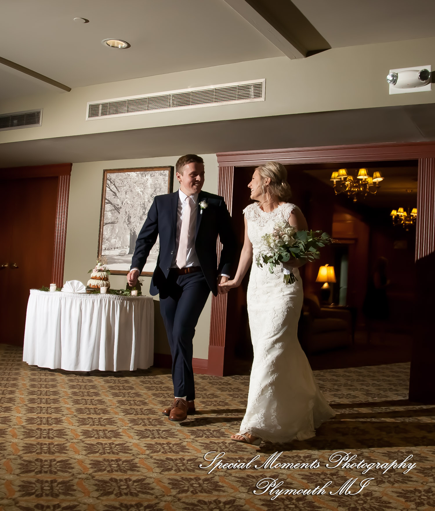 Meghan & Andrew at Glen Oaks Event Center Farmington Hills MI wedding photography