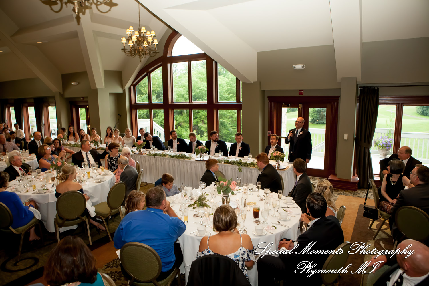 Meghan & Andrew at Glen Oaks Event Center Farmington Hills MI wedding photography