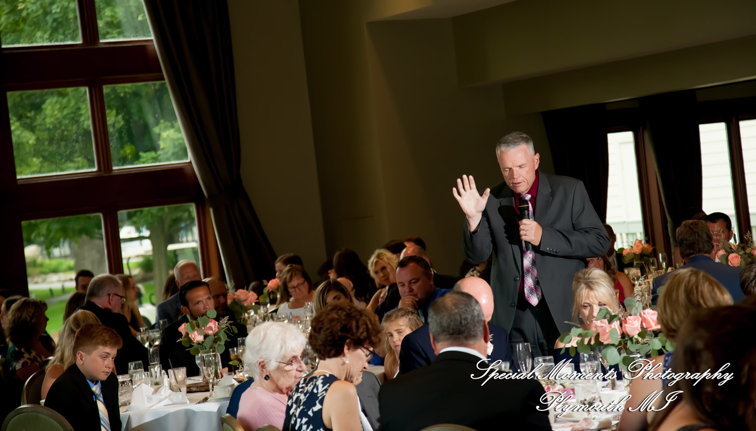 Meghan & Andrew at Glen Oaks Event Center Farmington Hills MI wedding photography