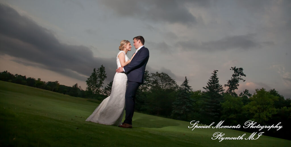 Meghan & Andrew at Glen Oaks Event Center Farmington Hills MI wedding photography
