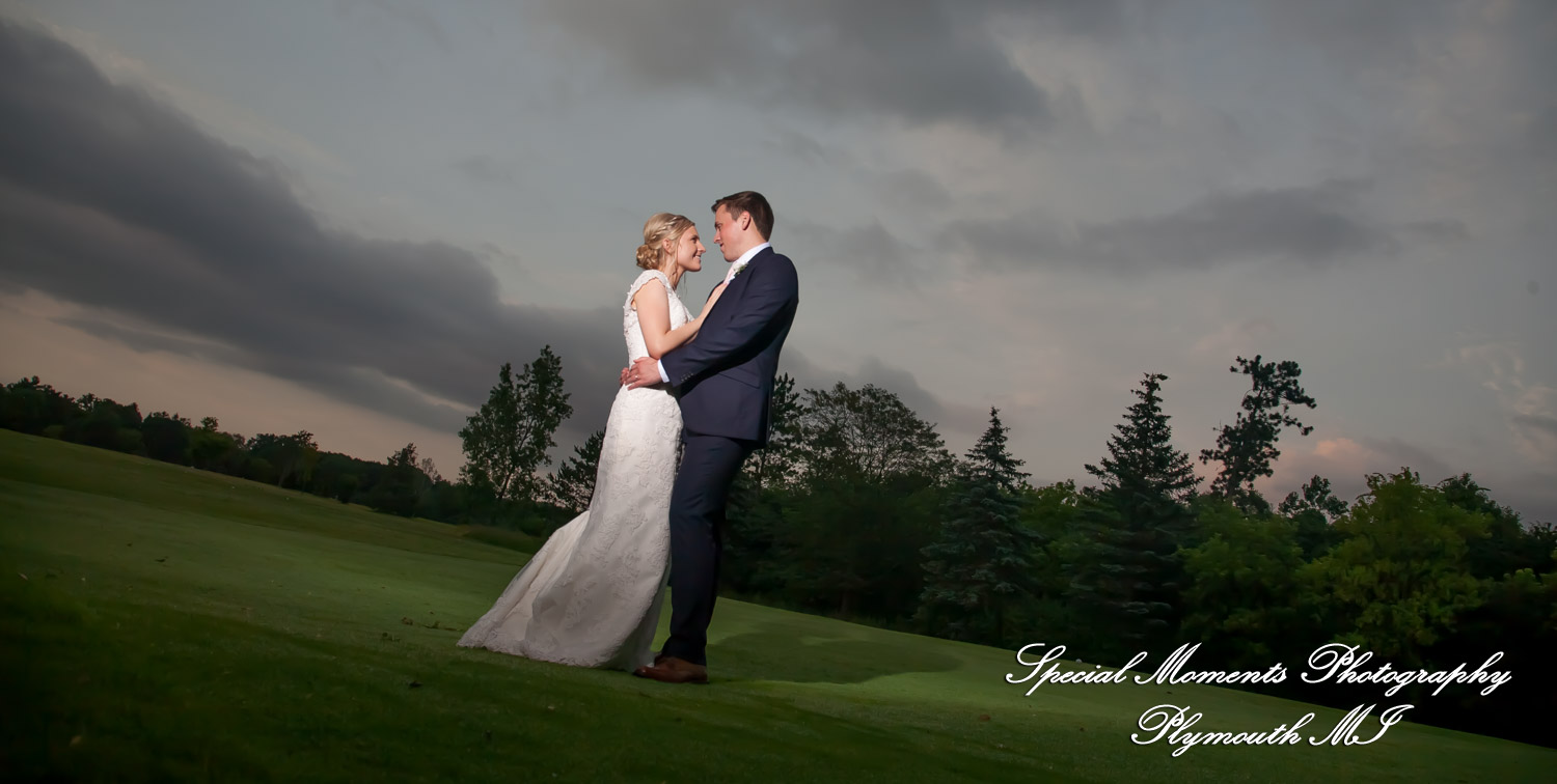 Meghan & Andrew at Glen Oaks Event Center Farmington Hills MI wedding photography
