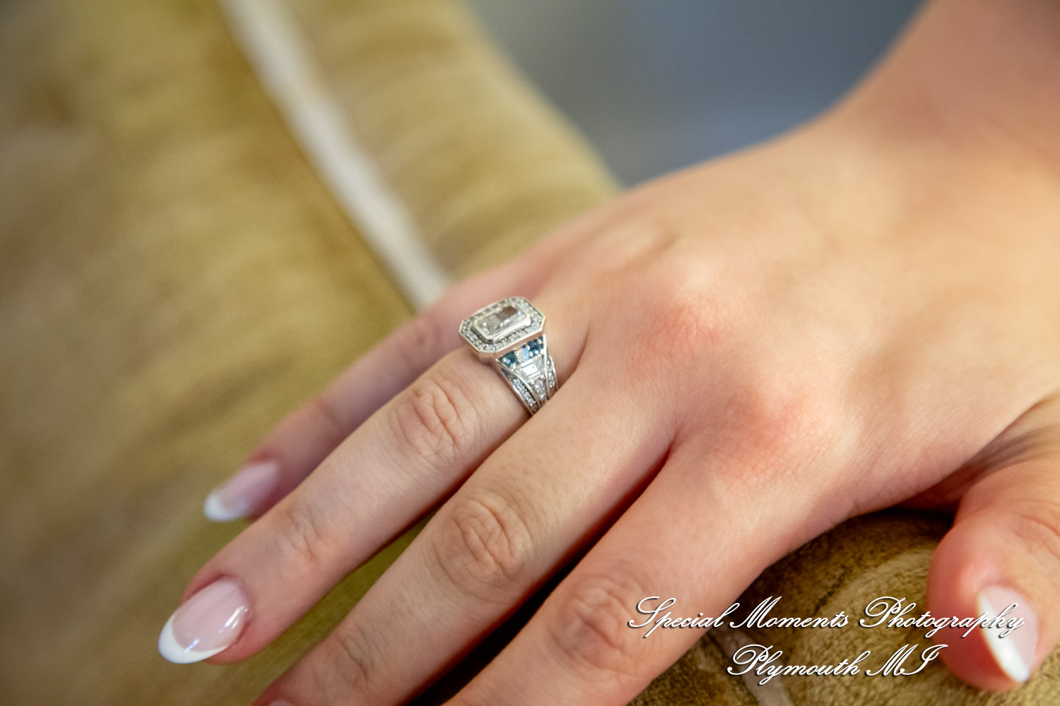 Maureen & Bailey at Canterbury Castle Lake Orion MI wedding photography