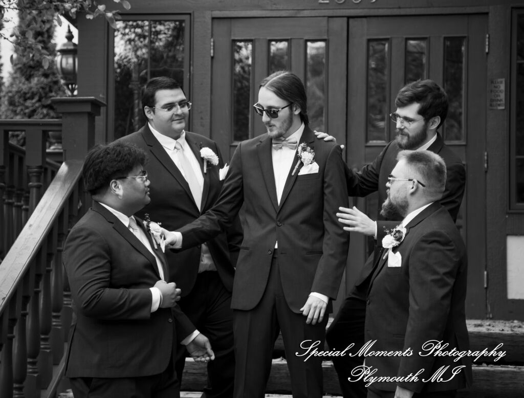 Maureen & Bailey at Canterbury Castle Lake Orion MI wedding photography