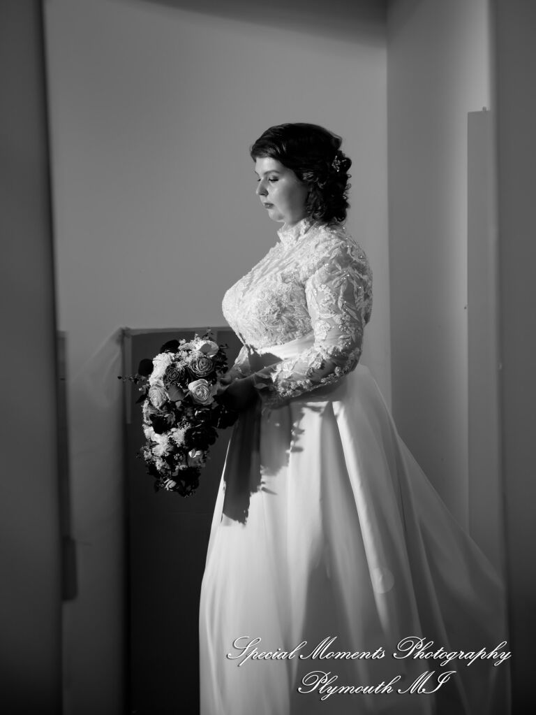 Maureen & Bailey at Canterbury Castle Lake Orion MI wedding photography