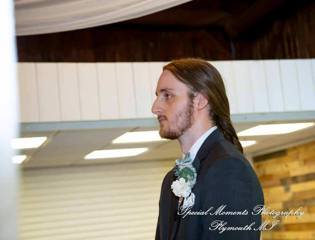 Maureen & Bailey at Canterbury Castle Lake Orion MI wedding photography