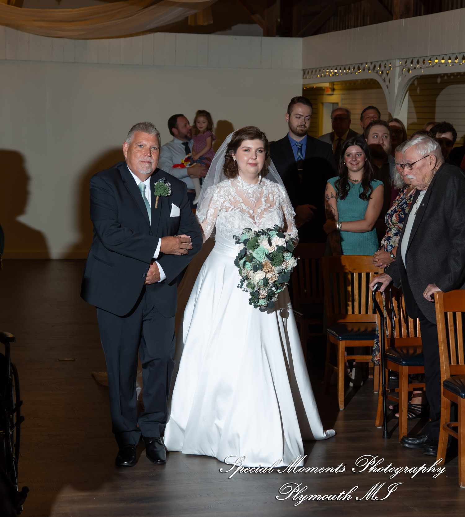 Maureen & Bailey at Canterbury Castle Lake Orion MI wedding photography