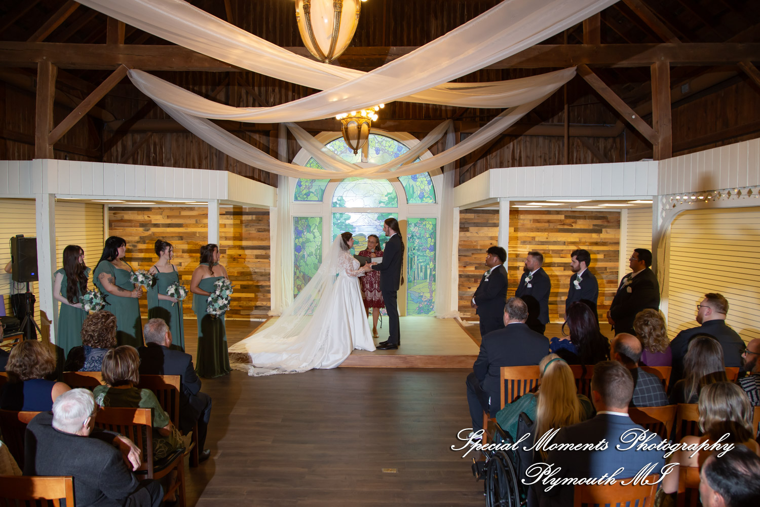 Maureen & Bailey at Canterbury Castle Lake Orion MI wedding photography