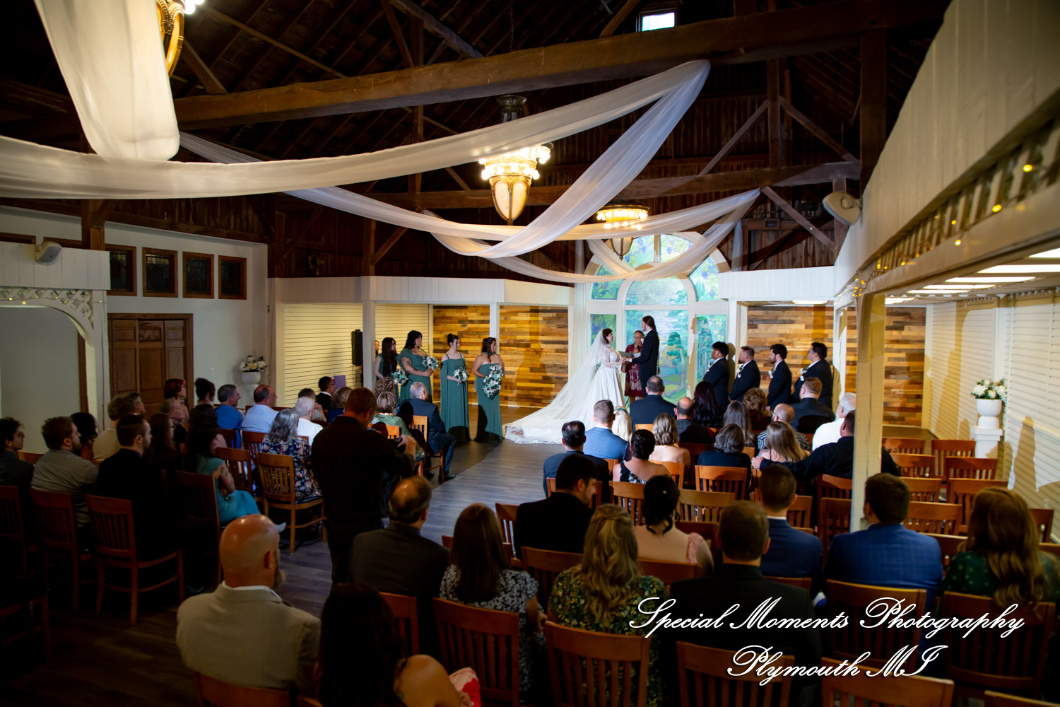 Maureen & Bailey at Canterbury Castle Lake Orion MI wedding photography