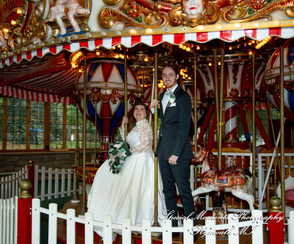 Maureen & Bailey at Canterbury Castle Lake Orion MI wedding photography