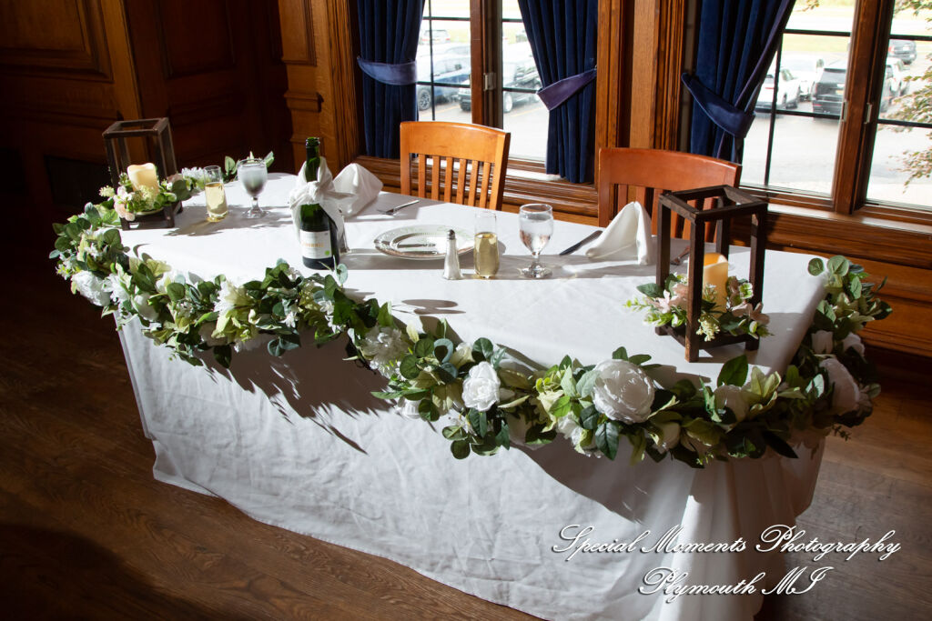 Maureen & Bailey at Canterbury Castle Lake Orion MI wedding photography