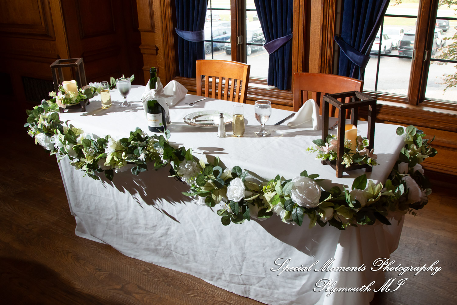 Maureen & Bailey at Canterbury Castle Lake Orion MI wedding photography
