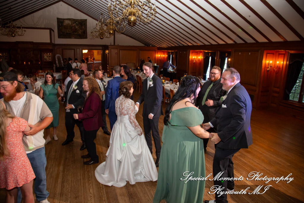 Maureen & Bailey at Canterbury Castle Lake Orion MI wedding photography