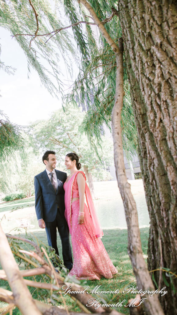 Alisha & Roahan at The Henry Autograph Collection Dearborn MI Hindu wedding photography