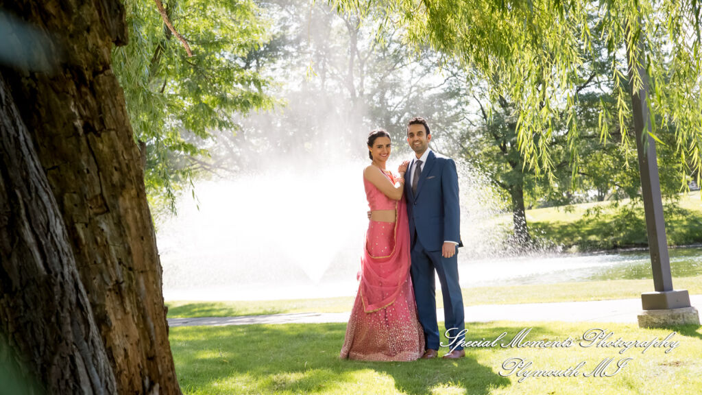 Alisha & Roahan at The Henry Autograph Collection Dearborn MI Hindu wedding photography