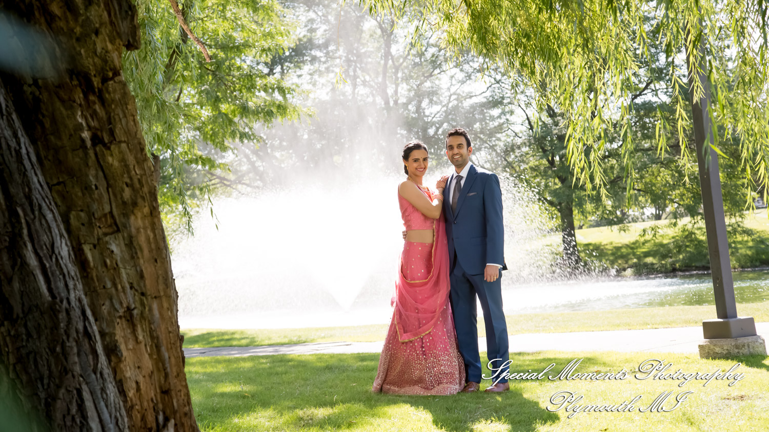 Alisha & Roahan at The Henry Autograph Collection Dearborn MI Hindu wedding photography