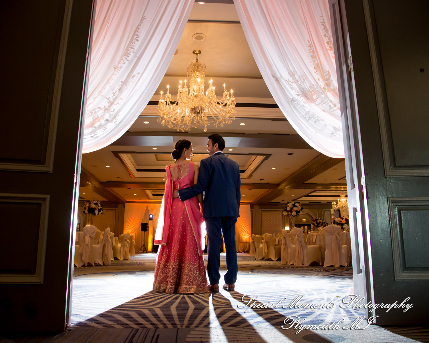 Alisha & Roahan at The Henry Autograph Collection Dearborn MI Hindu wedding photography