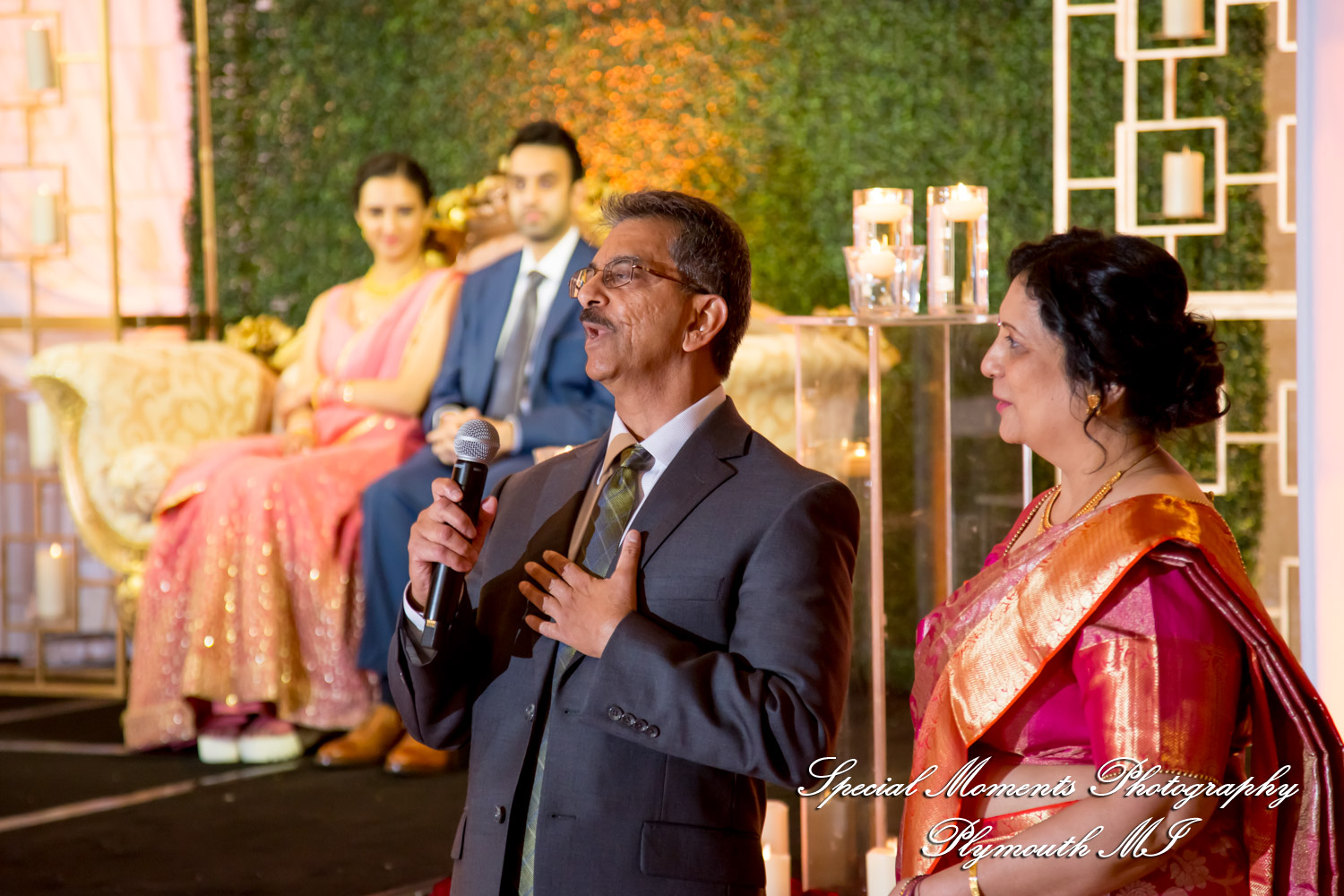 Alisha & Roahan at The Henry Autograph Collection Dearborn MI Hindu wedding photography