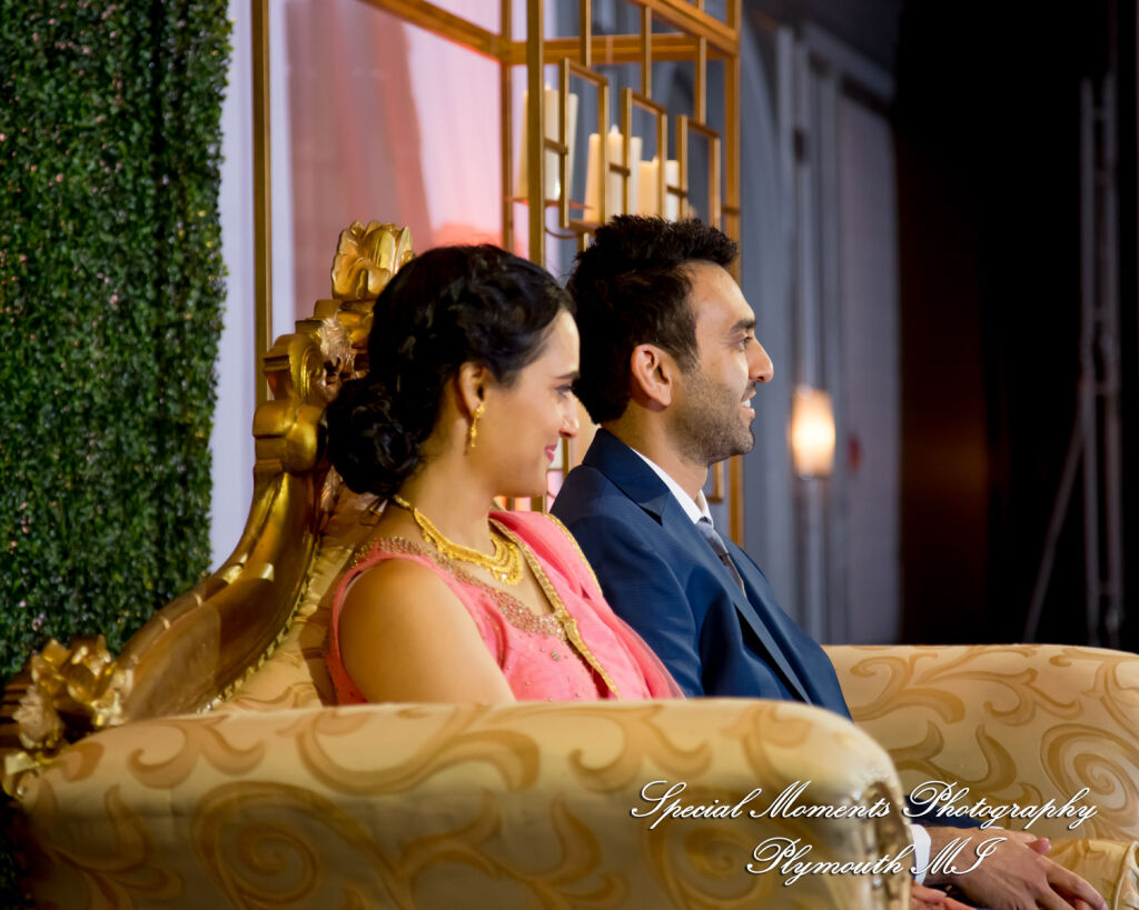 Alisha & Roahan at The Henry Autograph Collection Dearborn MI Hindu wedding photography