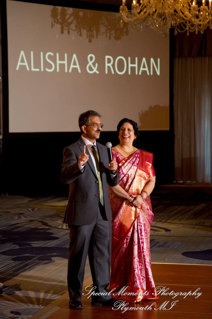 Alisha & Roahan at The Henry Autograph Collection Dearborn MI Hindu wedding photography