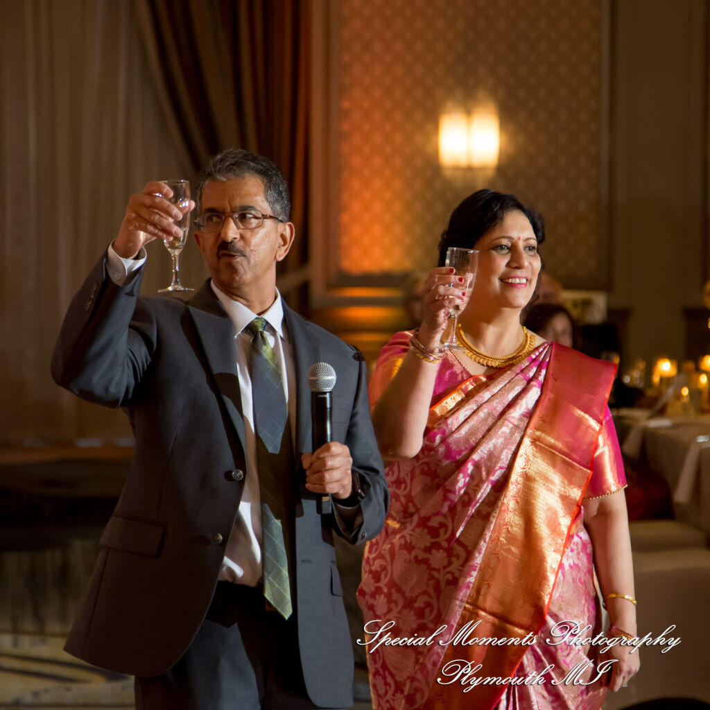 Alisha & Roahan at The Henry Autograph Collection Dearborn MI Hindu wedding photography