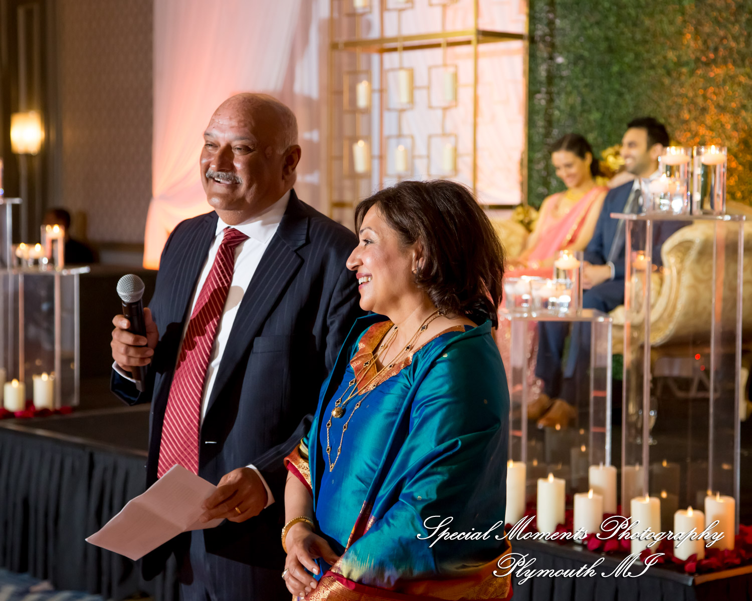 Alisha & Roahan at The Henry Autograph Collection Dearborn MI Hindu wedding photography