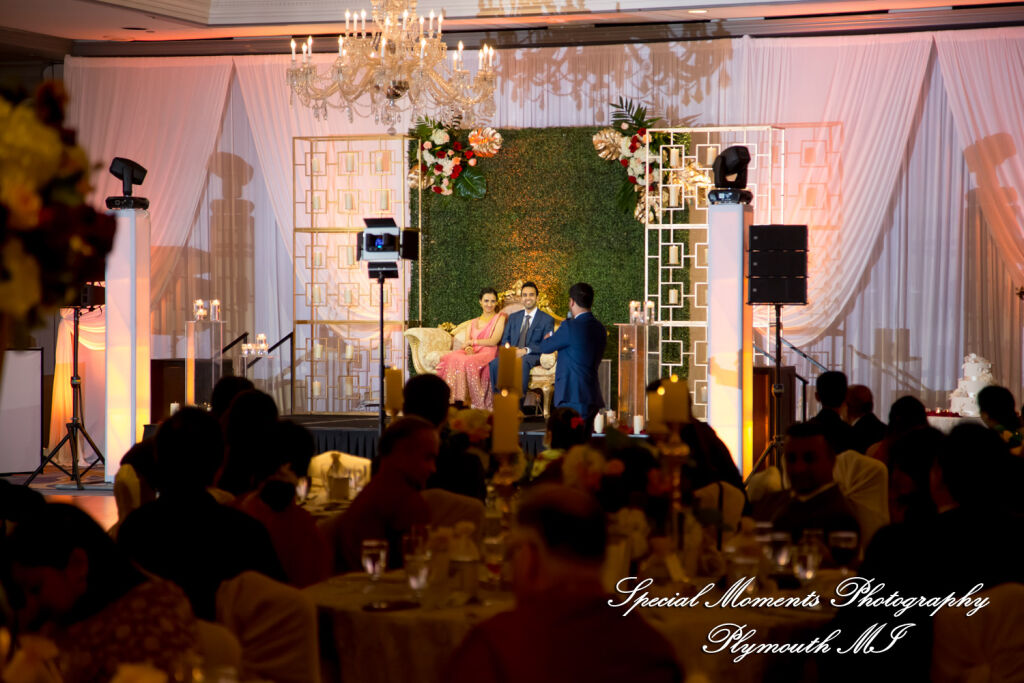 Alisha & Roahan at The Henry Autograph Collection Dearborn MI Hindu wedding photography