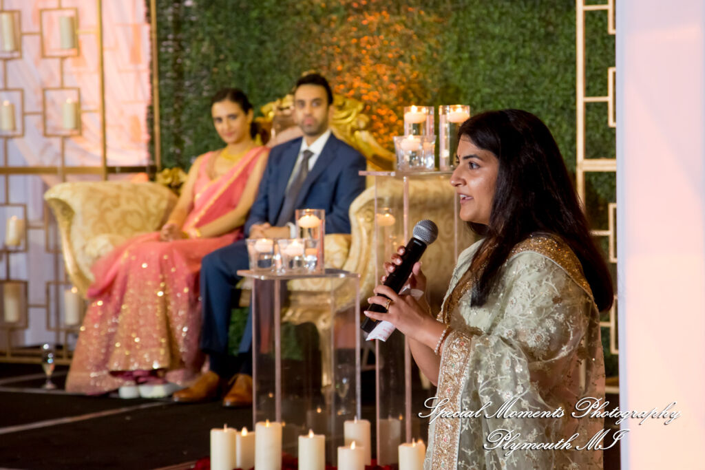 Alisha & Roahan at The Henry Autograph Collection Dearborn MI Hindu wedding photography