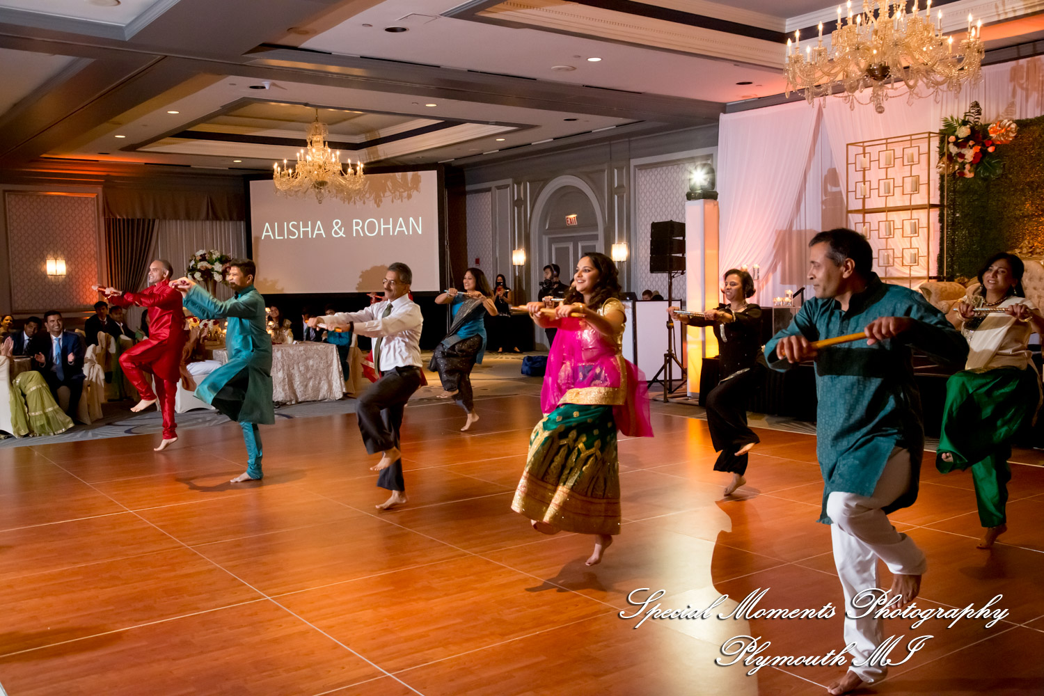 Alisha & Roahan at The Henry Autograph Collection Dearborn MI Hindu wedding photography