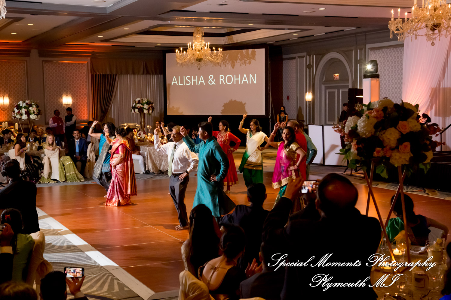 Alisha & Roahan at The Henry Autograph Collection Dearborn MI Hindu wedding photography